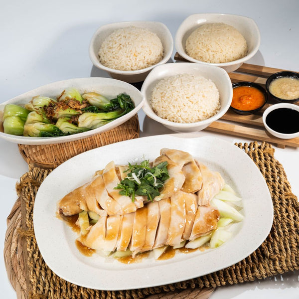 Hainanese chicken rice